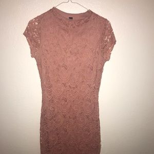 Pink/ dark rose colored dress